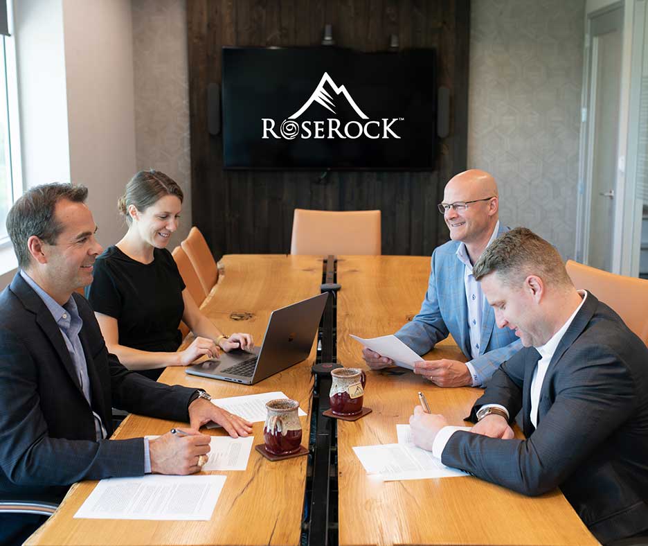 Business people at conference desk