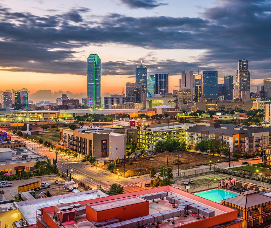 Dallas skyline